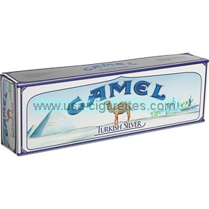 Camel Turkish Silver King box cigarettes